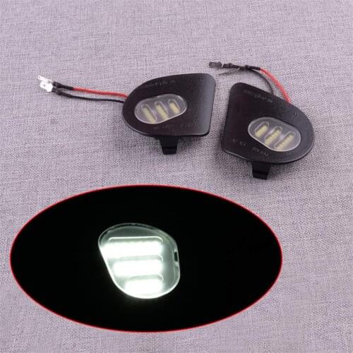 68302825AA 68302824AA 68087238AA 68087239AA Side Mirror Puddle Light Lamp Fit For Dodge Ram 1500 2500 3500 4500 5500 White LED