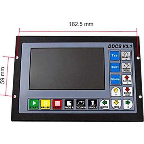 DDCSV3.1 DDCSV2.1 XC609DC Standalone Motion Controller Offline Controller Support 3 Axis/4 Axis USB CNC Controller Interface