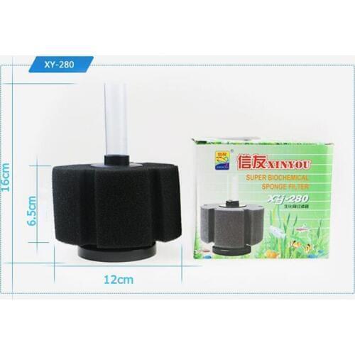6Pcs/lot Biochemical Sponge Filter Foam for Aquarium Fish Tank Bio Filtration Wholesale Profession Great XY-280