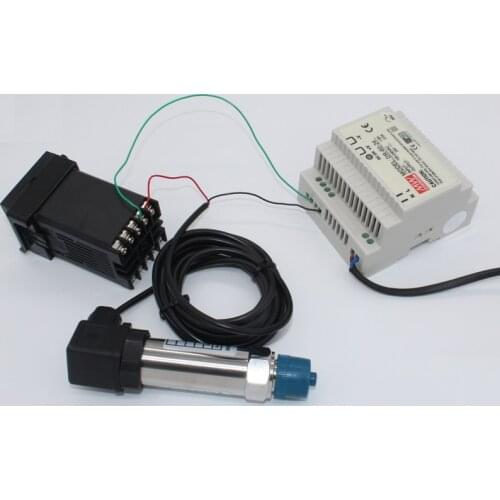 Digital Pressure controller 0-25Mpa 4-20mA with pressure transducer sensor transmitter Water Gas Oil