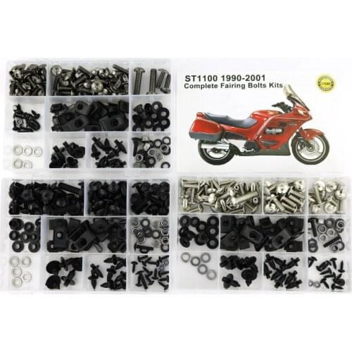 Fit For HONDA ST1100 1990-2002 Motorcycle Complete Full Fairing Bolts Kit Covering Bodywork Screws Bolts Speed Nuts