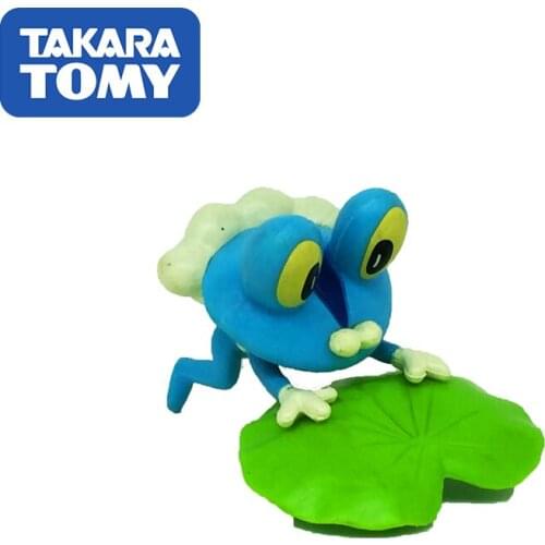 TAKARA TOMY POKEMON MC Limited Edition Genuine Froakie Frog Animal Model Action Figure Collections