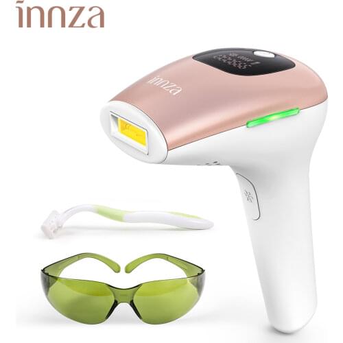 Innza IPL Hair Removal Epilator Hair Removal Machine Laser Permanent 2 Modes 5 Levels Electric Epilator Laser 999000 Flashes