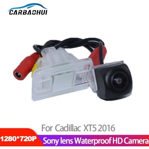 HD 1280x720P 175° fisheye lens starlight night vision car rear view camera For Cadillac XT5 2016