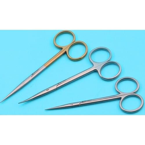 Cosmetic plastic nose surgery tool stainless steel peeling scissors nose trimming line carving comprehensive tissue scissors