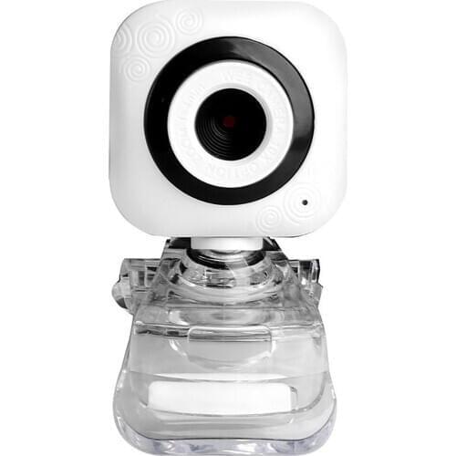 Mini Webcam Camera Clip-type USB 2.0 Free Drive Video Recording Webcam Camera with Microphone for Notebook Desktop Computer PC