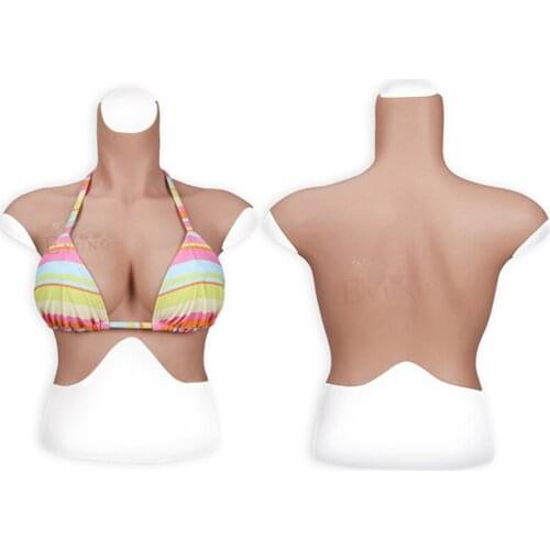 The Latest Silicone Breast Prosthesis Simulation Breast Prosthesis CD Pseudo Mother Transgender Fake Breast