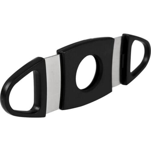 Cigar Cutter Scissors Stainless Steel Round Head Guillotine Blade Cigar Cutter Sharp Sigaar Cutting Tool With Plastic Handle