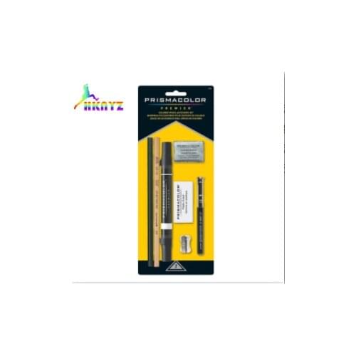 Prismacolor Premier Colored Pencil Accessory Set Sharpener Eraser Graphite Pencil PC14420 PC1077