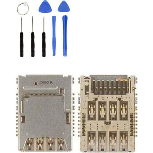 SIM Card Connector sim Socket Holder SIM Card Slot Socket Repair Kit Gift FOR Asus Zenfone 2 ZE500CL