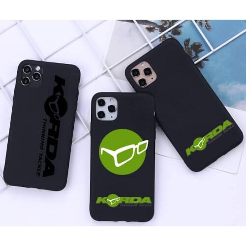 Fishing Tackle Korda Phone Case for iphone 12 11 Pro Mini XS MAX 8 7 6 6S Plus X 5S SE 2020 XR cover