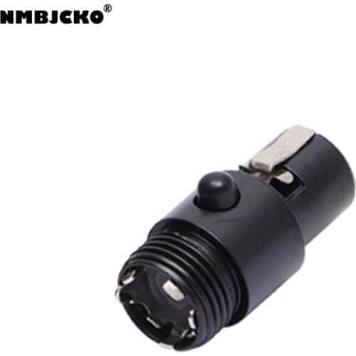High quality 50pcs/lot mini xlr female Audio Mic connector Mini XLR Connector A113