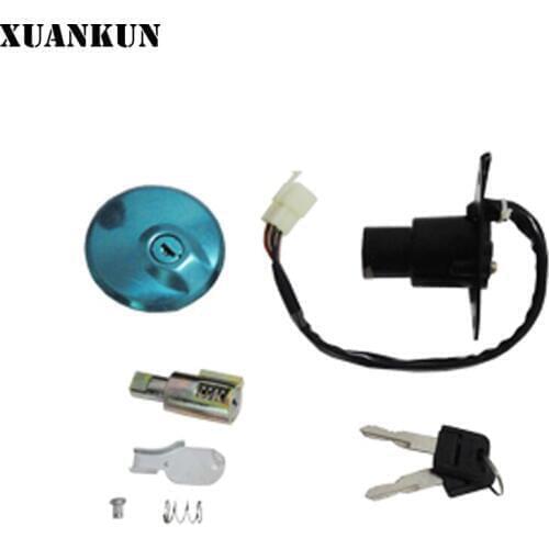 XUANKUN Motorcycle LF250-P / V250 Lock Assembly / Set Lock