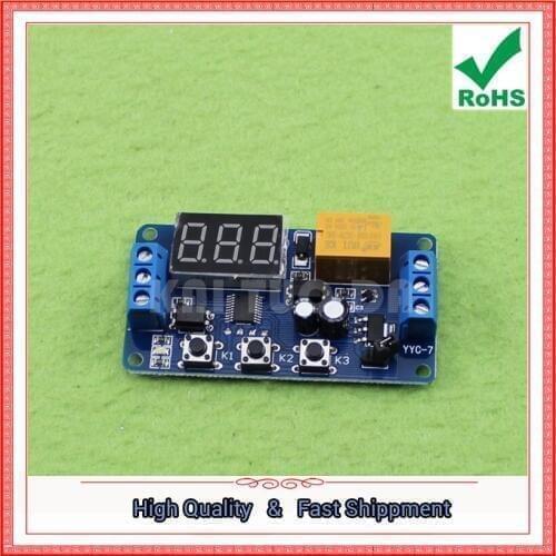 1 way one channel relay module 3V 3.7V 4.5v 5v 6v trigger delay cycle timer switch off switch D1B4