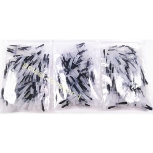 100-2000Pcs Dental Applicators Brushes Sticks Apply Adhesive Bonding Gel Mini Brush Micro Applicator Black Nylon Hair