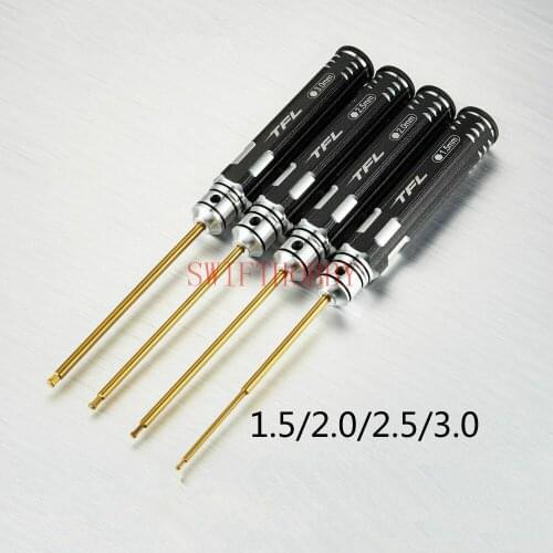 4PCS Maintenance Screwdriver Tool Kit Ball Head 1.5/2.0/2.5/3.0 for RC Models