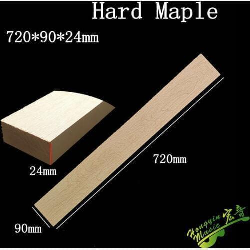 720*90*24mm hard maple Guitar Neck High Quality Wood Electric guitar neck DIY Handmade Guitar Accessories
