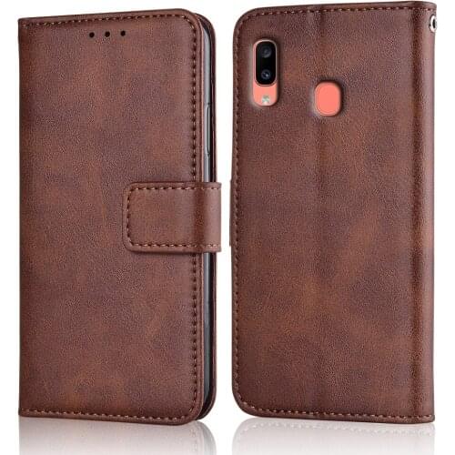 A20e Case Slim Leather Flip Cover for Samsung Galaxy A20e A 20e 5.8'' Case Wallet Magnetic case for Samsung A20e