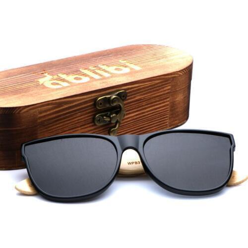 Bamboo Sunglasses Men Polarized Women Sunglasses Male UV400 Sun Glasses Driver Goggles Wooden Eyewear Shades Brown