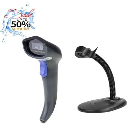 Bluetooth portable one-dimensional two-dimensional code reader wired wireless barcode scanner scanning gun