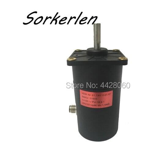 HD printing machine motor,HD SM74 servo gear motor,61.144.1141/01,spare parts for HD printing machine