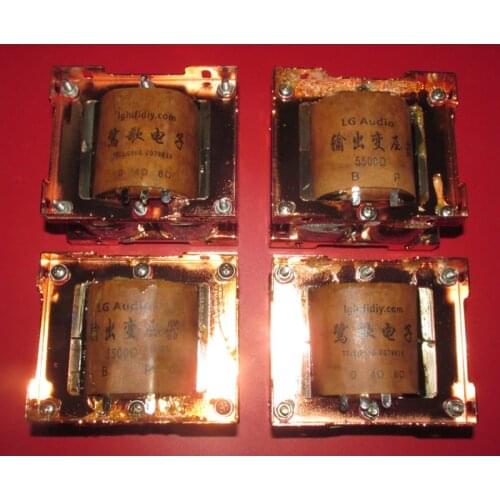 Amorphous 4C core 5K5 single-ended output transformer, suitable for 6P6P 6P14 6V6 and other electronic tubes