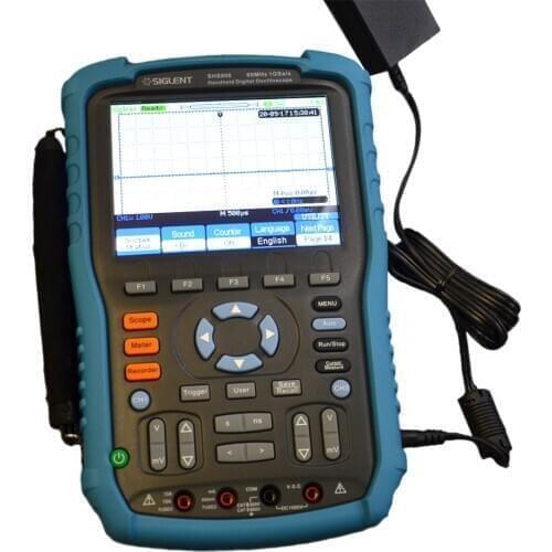 SHS806 SIGLENT 60MHz 1GSa/s Storage Oscilloscope 2Mpts Memory Depth Resistance Diode Capacitance Continuity