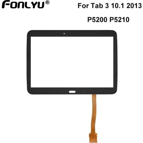 Touch Screen Front Glass Tablet Sensor For Galaxy Tab 3 10.1 P5200 P5210 Touch Screen Digitizer Glass Replacement
