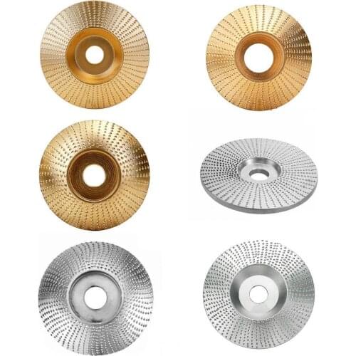 Angle Grinder Polishing Disc Curved Plane Inclined Labor-saving High Carbon Steel Durable Carving Wheel Abrasive for Wood