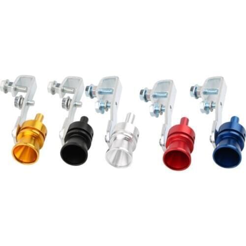 Universal Car Turbo Sound Whistle Muffler Exhaust Pipe 18mm(S) Fake Blow-off Valve BOV Simulator Whistler Auto Accessories