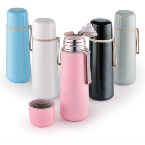 500ML Stainless Steel Vacuum Thermos Cup bullet head Flask Coffee Mug Travel Drink Bottle Home Office Thermo cup