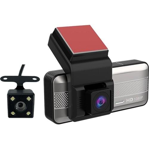 1080P HD 3.16 Inch Car Video Recorder Night Vision DVR Car Dash Cam Driving Camera -Video USB WiFi Camera