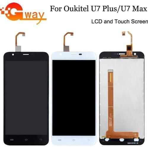 For Oukitel U7 Plus LCD Screen With Touch Screen Display For Oukitel U7Plus /U7 Max LCD Fit Android 7.0
