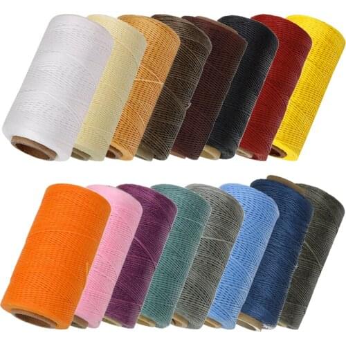 0.8MM Leather Sewing Waxed Thread For Chisel Awl Upholstery Shoes Luggage Leather Stitching DIY Leatherware 260m