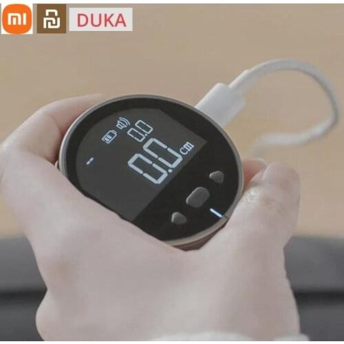 Youpin DUKA(Atuman) Little Q Electronic Ruler Tape HD LCD Screen Long Standby Rechargeable High precision Portable правитель