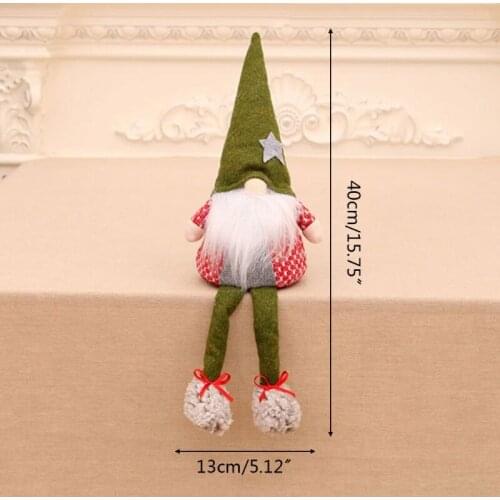 16" Lighted Christmas Gnome Handmade Scandinavian Swedish Tomte Gnomes Santa Elf