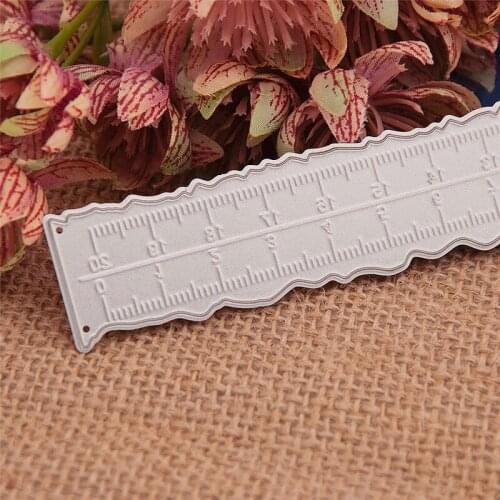 21.4x2.5cm Digital Scale DIY Halloween Embossing Mould Card Paper Die Stencils Punch Christmas Metal Cuts Dies Cutting
