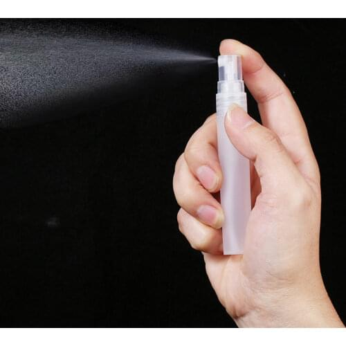 5/8/10ml Empty Plastic Perfume Bottle Atomizer Spray Tube Mini Travel Refillable Bottle Empty Perfume Pen Portable Spray Tube