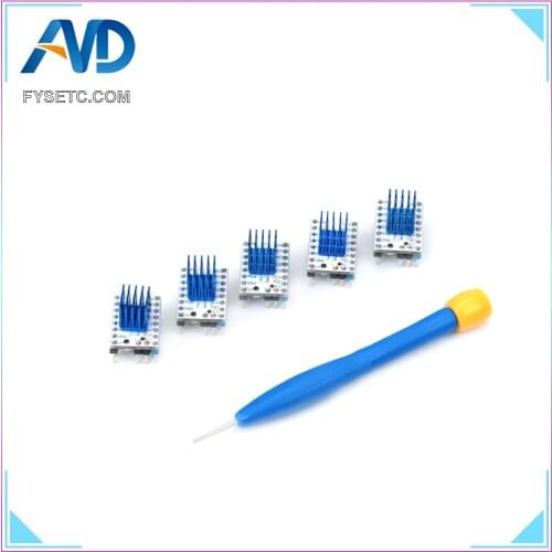 5pcs TMC2130 V1.2 Stepstick Stepper Motor Driver For SPI Function Flying Wire For F6 SKR V1.3 Board VS TMC2130 V1.1