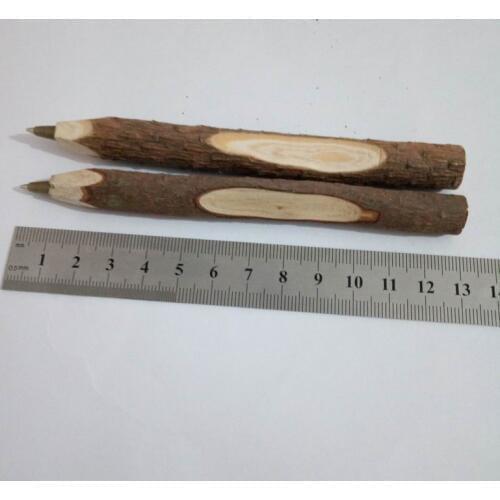 500 pcs Creative Vintage handmade wooden Environmental ballpoint pen/ twig ball pen / wedding pen / school office supplies
