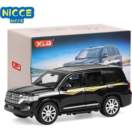 Nicce 1:24 Alloy Car SUV Length 20Cm Land Cruzer(M923W-6) W/6 Doors Open Excellent Quality For Collection Light/Sound Design
