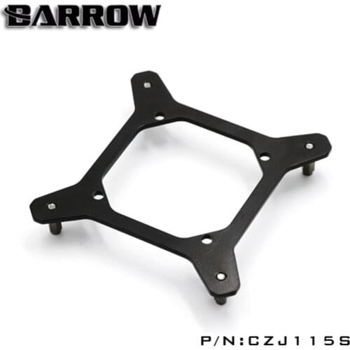 Barrow Simple series INTEL 115X CPU Block Bracket Support Holder Black or White CZJ115S