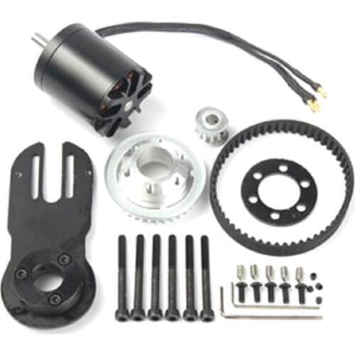 83mm 90mm 97mm Electrical Skateboard 1800W Motor 5M Gear 270mm Belts Kit And Motor Mount Parts Skateboard Accessories