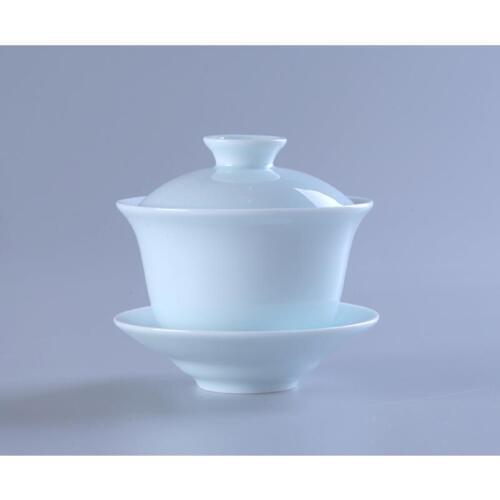 "KingTeaMall" Celadon Porcelain Gaiwan for Chinese Gongfu Tea, Tea Tureen, Teawares, Teasets, Teatools, Gifts