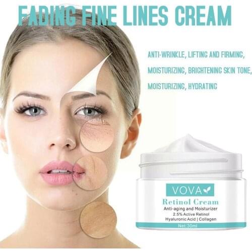 Retinol Face Cream Eye Cream Serum Set Lifting Anti Moisturizer Aging Wrinkles Anti Remove Korean Eye Treatment Bags Care J5L1