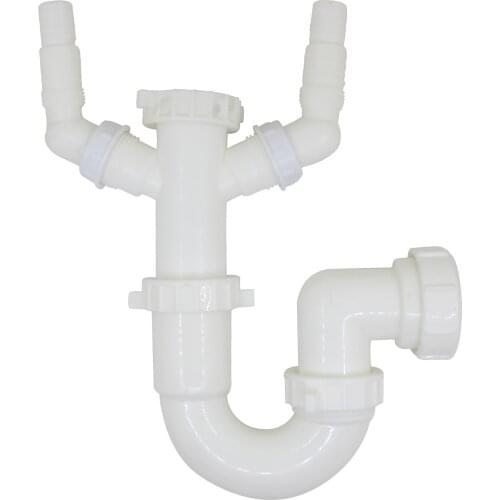 Kitchen sink drain pipe kitchen sink drain pipe replacement bathroom sink drain pipe connection joint drain u trap G1-1/2