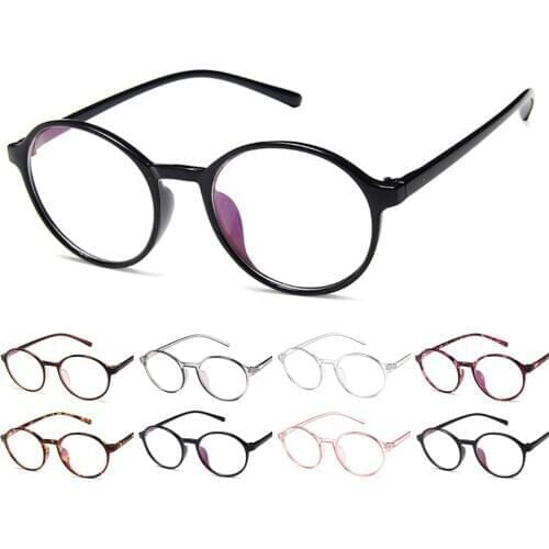 Female Fashion Round Glasses Frame Retro Brand Designer Gafas De Sol Spectacle Plain Eye Glasses Gafas Eyeglasses Eyewear