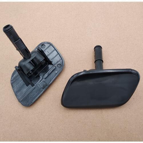 Right Side For Hyundai Santa Fe MKII 2009 2010 2011 2012 Front Headlight Washer Lift Cylinder Spray Nozzle Jet And Cover Cap