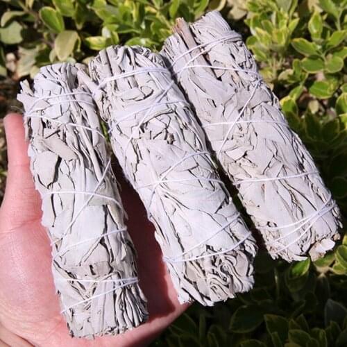 Premium Aroma Leaf Bundle Sage Smudge Sticks for Home Cleansing Healing Meditation Fragrance Smudging Rituals Smoke Supplies