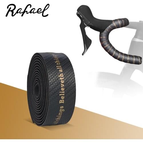 Cycling Road MTB Scripture Anti-Vibration PU Bike Handlebars With Non-slip Breathable Elastic Comfortable Bicycle Belts DD-SJ